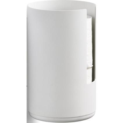 Držač za rezervni papir RIM, 22 cm, zidni, bijeli, aluminij, Zone Denmark