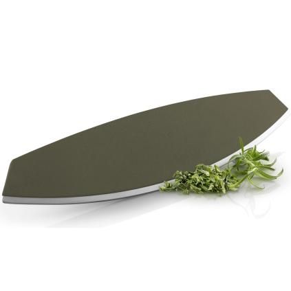 Nož za pizzu i začinsko bilje GREEN TOOL 37 cm, zelena, čelik/plastika, Eva Trio