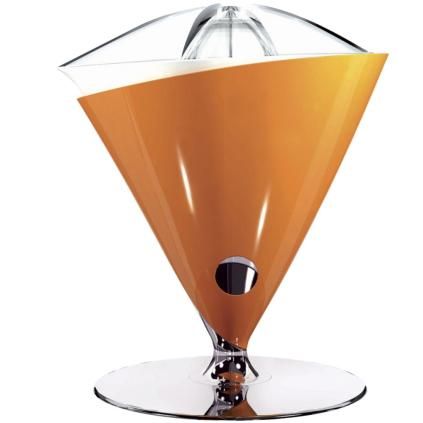 Električni sokovnik VITA, 0,6 l, narančasti, nehrđajući čelik, Bugatti