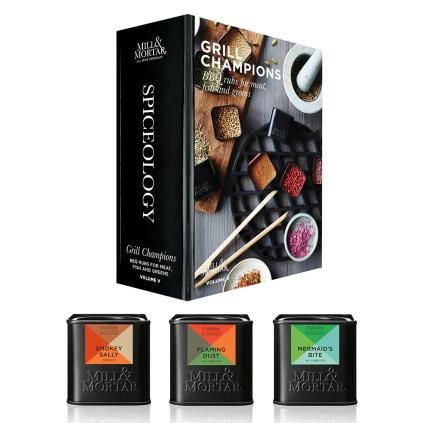 Začini GRILL CHAMPIONS, set od 3 kom, Mill & Mortar