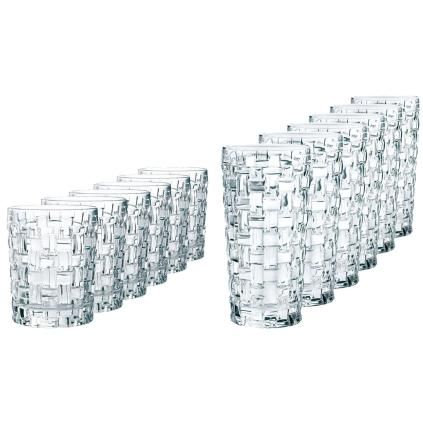 Set čaša BOSSA NOVA, za long drink i whisky, set od 12 kom, svjetlo, Nachtmann