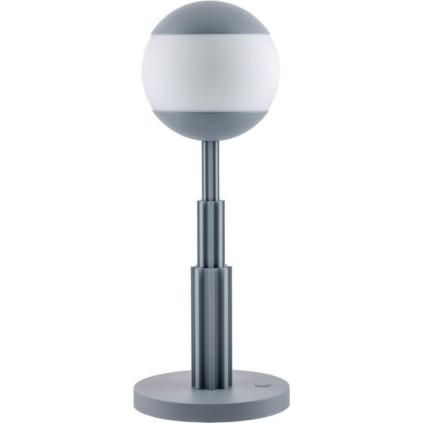 LED stolna lampa AR04, 47 cm, siva, Alessi
