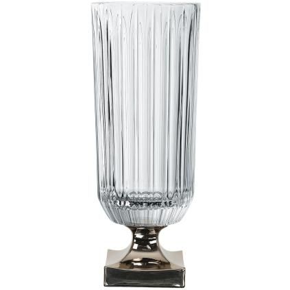 Vaza MINERVA PLATINUM, 40 cm, prozirno, Nachtmann