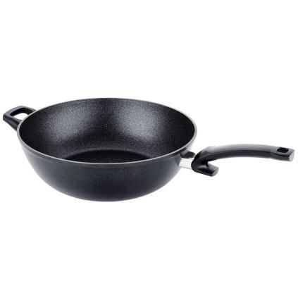 Wok ADAMANT, 32 cm, crna, aluminij, Fissler