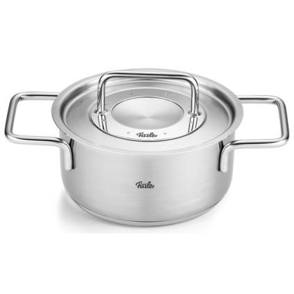 Lonac PURE 16 cm, 1,9 l, s inox poklopac za lonac, inox, Fissler