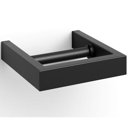 Držač toaletnog papira LINEA, 15 cm, crna, nehrđajući čelik, Zack