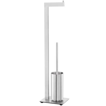 WC batler LINEA, 72 cm, mat, nehrđajući čelik, Zack