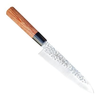 Japanski nož GYUTO/CHEF KANETSUNE TSUCHIME, 18 cm, smeđa, Dellinger