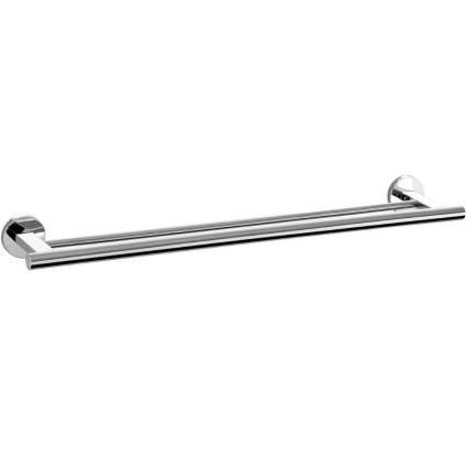 Nosač za ručnike SCALA, 66 cm, dupli, polirani, nehrđajući čelik, Zack