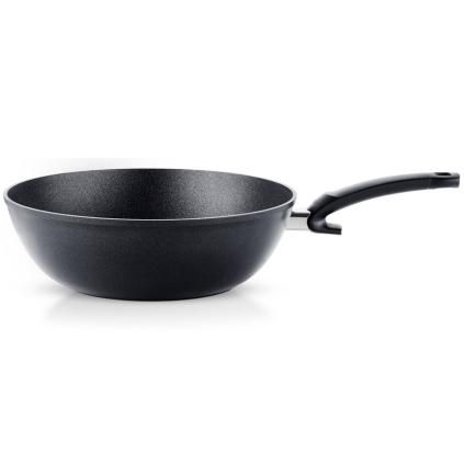 Wok ADAMANT, 30 cm, crna, aluminij, Fissler