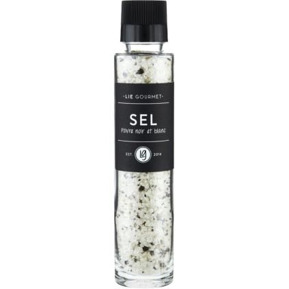 Sol s crnim i bijelim paprom, 220 g, s mlincem, Lie Gourmet
