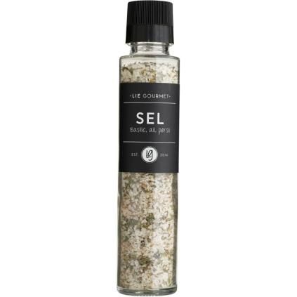 Sol s bosiljkom, češnjakom i peršinom, 250 g, s mlincem, Lie Gourmet