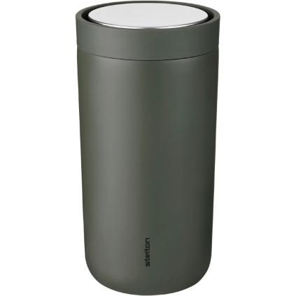 Putna šalica TO GO CLICK, 200 ml, meka tamna šuma, Stelton