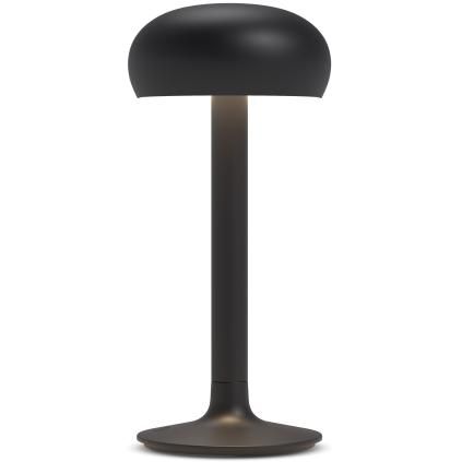 Prenosiva stolna lampa EMENDO, 29 cm, LED, crna, Eva Solo