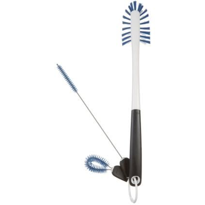 Set za čišćenje GOOD GRIPS, za boce za vodu, crna, plastika, OXO