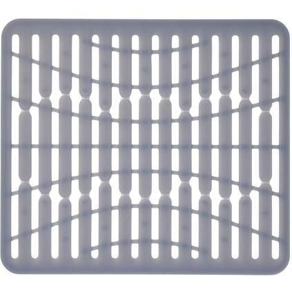 Podloga za sudoper GOOD GRIPS, 32 x 28 cm, siva, silikon, OXO