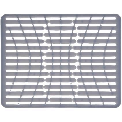 Podloga za sudoper GOOD GRIPS, 41 x 32 cm, siva, silikon, OXO