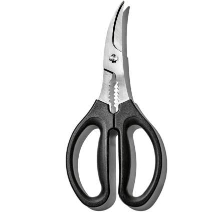 Škare za morske plodove GOOD GRIPS, 19 cm, crne, plastika, OXO