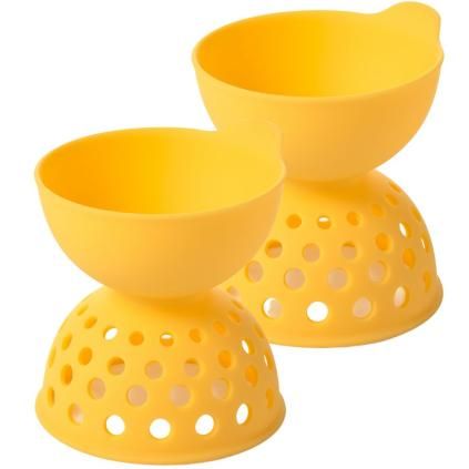 Kalup za poširana jaja GOOD GRIPS, 2 kom, žuta, silikon, OXO