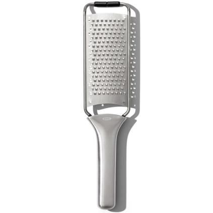 Ručni ribež STEEL, 29 cm, srebro, nehrđajući čelik, OXO