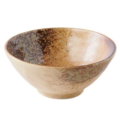Udon posuda WABI SABI, 800 ml, smeđa, keramika, MIJ
