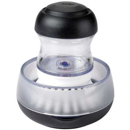 Četka za posuđe GOOD GRIPS, s dozatorom, crna, najlon, OXO