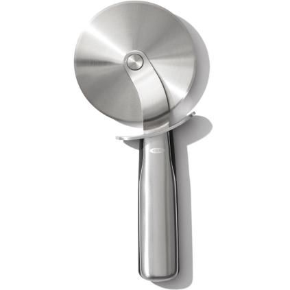 Nož za pizzu STEEL, 10 cm, srebrna, nehrđajući čelik, OXO