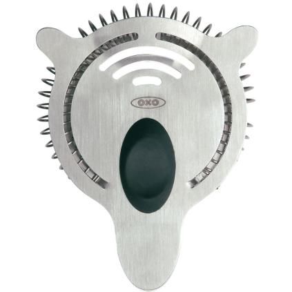 Cjedilo za koktele STEEL, 10 cm, srebrna, nehrđajući čelik, OXO