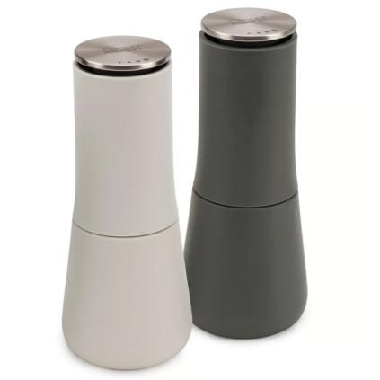 Set mlinaca za sol i papar MILLTOP 95036, set od 2 kom, siva, plastika, Joseph Joseph