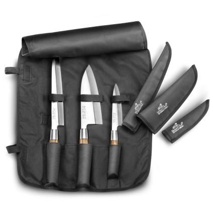 Set noževa JAPONAIS, set od 3 kom, s transportnom torbom, Lion Sabatier
