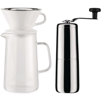 Aparat za kavu na sporo kapanje SLOW COFFEE, s mlincem za kavu, Alessi