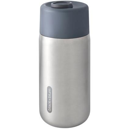 Putna šalica, 340 ml, siva, nehrđajući čelik, Black+Blum