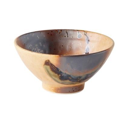 Zdjela WABI SABI, 450 ml, smeđa, keramika, MIJ
