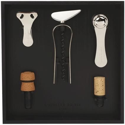 Komplet pribora za vino LE RÂTELIER À OUTILS DU VIN, set od 5 kom, L'Atelier du Vin