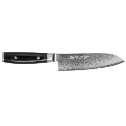 Santoku nož RAN PLUS, 16,5 cm, crna, Yaxell