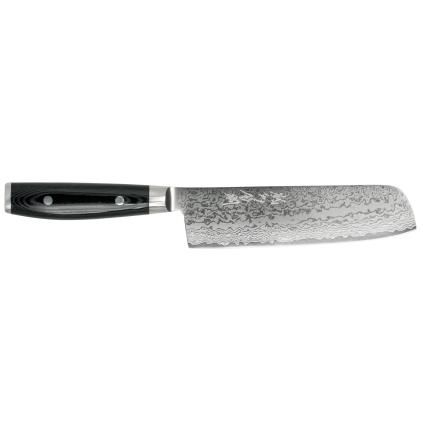 Japanski nož NAKIRI RAN PLUS, 18 cm, crna, Yaxell