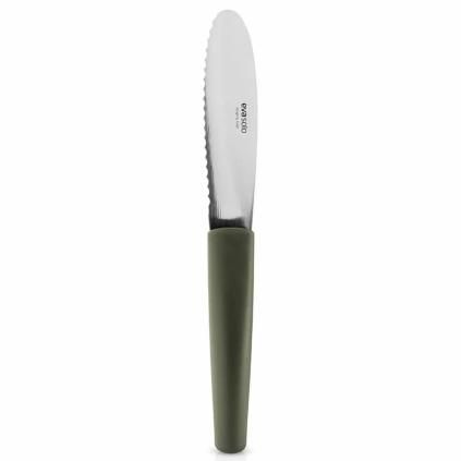 Nož za maslac GREEN TOOLS 21 cm, zelena, nehrđajući čelik, Eva Trio