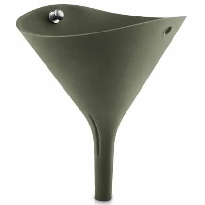 Kuhinjski lijevak GREEN TOOLS 15 cm, zelena, silicij, Eva Trio