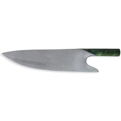 Kuharski nož THE KNIFE JADE DAMASCUS, 26 cm, zelena, Güde