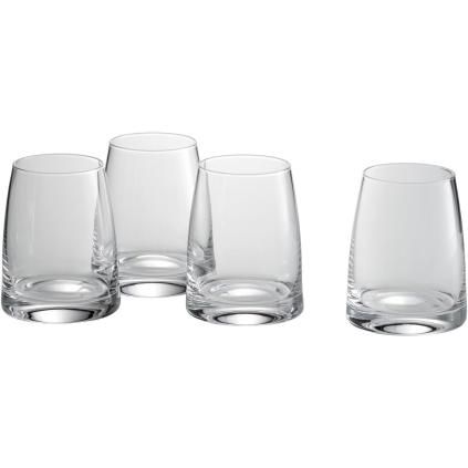 Čaša za vodu KINEO, 325 ml, set od 4 kom, prozirno, staklo, WMF