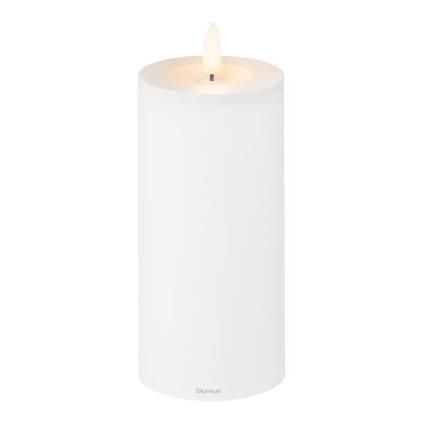 Stolna lampa NOCA, 15 cm, LED, bijela, plastika, Blomus