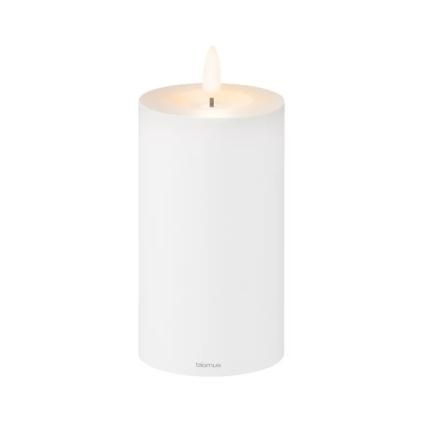 Stolna lampa NOCA, 12,5 cm, LED, bijela, plastika, Blomus