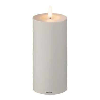 Stolna lampa NOCA, 15 cm, LED, tamno siva, plastika, Blomus
