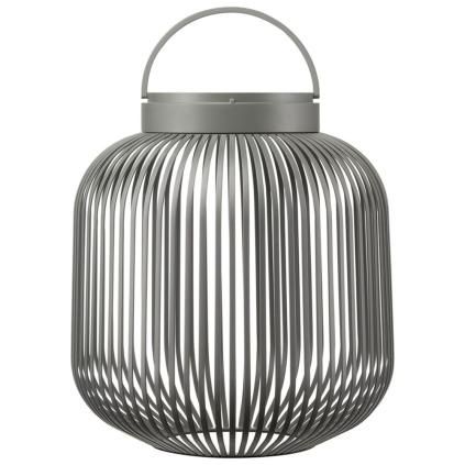 Prenosiva stolna lampa LITO M, 30,5 cm, LED, granitno siva, čelik, Blomus