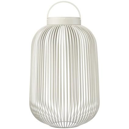 Prenosiva stolna lampa LITO M, 49 cm, LED, svileno siva, čelik, Blomus