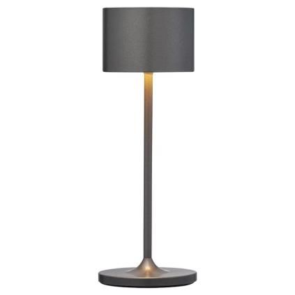 Prenosiva stolna lampa FAROL MINI, 19,5 cm, LED, bronirana metla, aluminij, Blomus