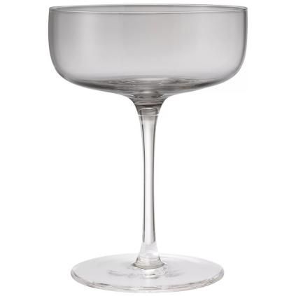 Čaša za šampanjac FUUMI, 280 ml, set od 4 kom, dim, staklo, Blomus