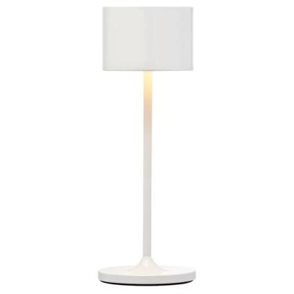 Prenosiva stolna lampa FAROL MINI, 19,5 cm, LED, bijela, aluminij, Blomus