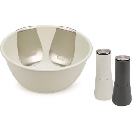 Set mlinaca za sol i papar SERVE IT IN STYLE 20184, sa zdjelom za posluživanje i dodacima, Joseph Joseph