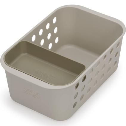 Kupaonska košara  za odlaganje EASYSTORE 70585, 29 cm, ekru, plastika, Joseph Joseph